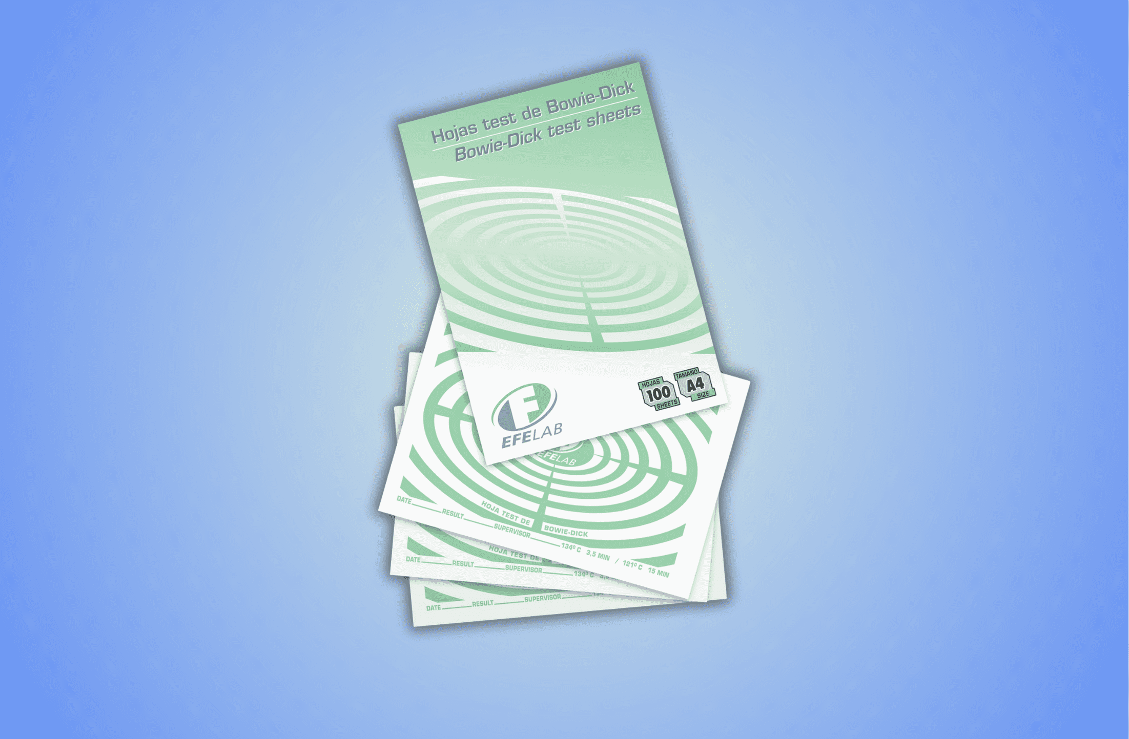 Bowie Dick Test Sheet 3670 Bowie Dick test sheet 3670 for sterilization air removal control.