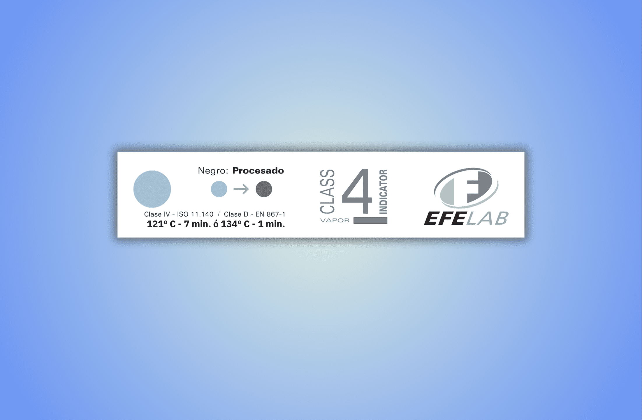 Chemgrator IV04 | Indicador Multiparámetro Vapor Clase 4 Vista frontal del Indicador Multiparámetro para vapor Clase 4 Chemgrator IV04