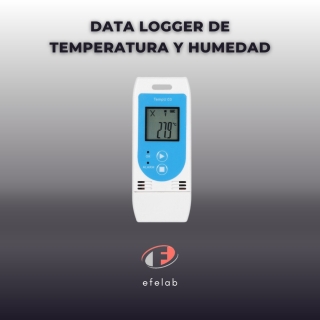 Controlá la temperatura y la humedad con el data logger Efelab. Medí y grabá con precisión y facilidad. Mirá los datos en la pantalla del dispositivo o en la computadora. Programá los parámetros, alarmas y retardo. 
Ingresá a nuestro sitio y conocé más características.